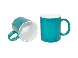 Sublimation 11oz Changing Color Mugs(green)