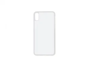 Sublimation iPhone XR Cover (Rubber, White)