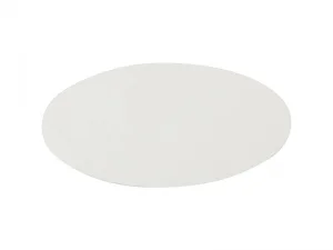 Sublimation Plastic Name Badge (Oval, 3.8*7.6cm)