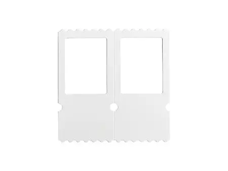 Sublimation Reverse Film Ticket Stub Holder Paper Frame