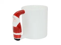 Santa Claus Handle Mug