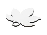 Sublimation Blanks HB Name Tag for 40oz Stanley Tumbler (7.9*8.2*0.3cm,Maple Leaf Shape)