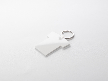Sublimation Blanks Plastic Keyring (Clothes, 5.7*5.4cm)