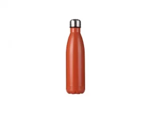 Sublimation 17oz/500ml Stainless Steel Cola Bottle (Orange)