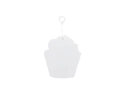 Sublimation PET Ornament (Cup Cake Shape, 7.6*8.9cm)