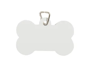 Sublimation Aluminum Double Sided Printing Bone Shape Pet Tag (5.1x3.4cm)
