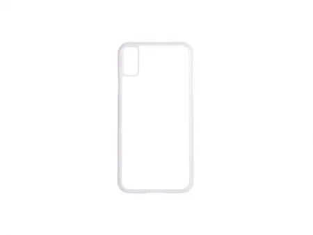 Sublimation iPhone X Cover (Plastic, White)