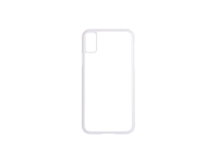 Sublimation iPhone X Cover (Plastic, White)