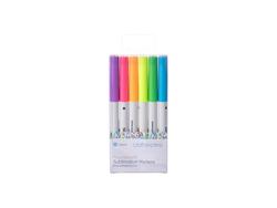 Rotuladores Sublimación Craft Express Joy (6 Colores Fluorescentes)