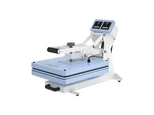 OtterPro Top &amp; Bottom Heat Dual Control Heat Press(16&quot;x20&quot;/40*50cm, Light Blue)