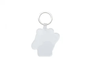 Sublimation Blanks Acrylic Bing Dwen Dwen Shaped Keyring (5.6x5.9cm)