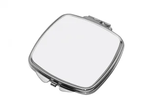 Sublimation Square Shaped Compact Mirror(6.6*7.35cm)
