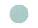 Engraving Blanks Round Leather Mug Coaster(Teal W/ Black, φ10cm)