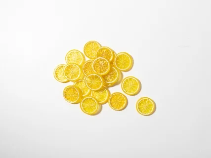 PVC Yellow Lemon Slices
