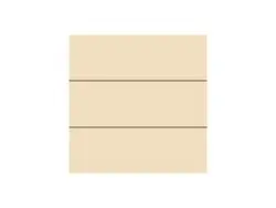 Sublimation Blanks Square Plywood Sign w/ Stripes (20*20*1.5cm)