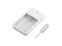 Dispensador de Perfume em Plástico 30 ml (Branco, 10 x 5,8 x 1,5 cm)