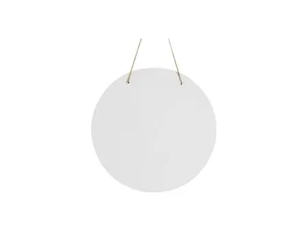 Señal Madera MDF Redondo (φ25cm)