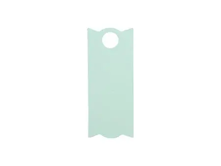 Etiqueta de identificación de silicona rectangular grabado láser para vaso Stanley de 40 oz (3.3 * 8 * 0.3 cm, verde menta)