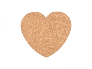 Engraving Blanks Heart Cork Coaster