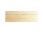 Sublimation Blanks Rectangular Plywood Sign w/ Stripes (45*15*1.5cm)