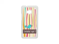 Sublimation Plastic HTC M7 Cover